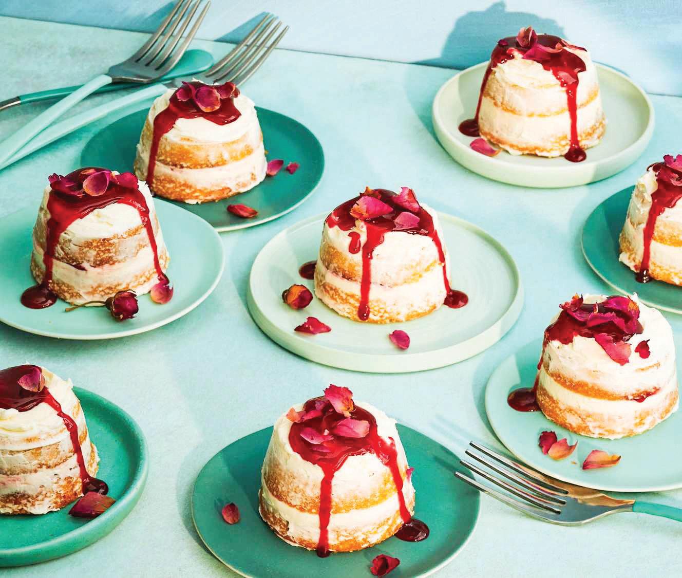 A FLORAL TOUCH: ROSE RECIPES FOR VEGETARIAN COOKING