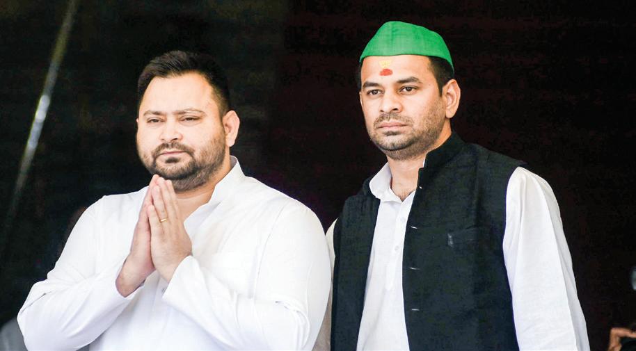 Tejashwi faces litmus test to keep family, party united
