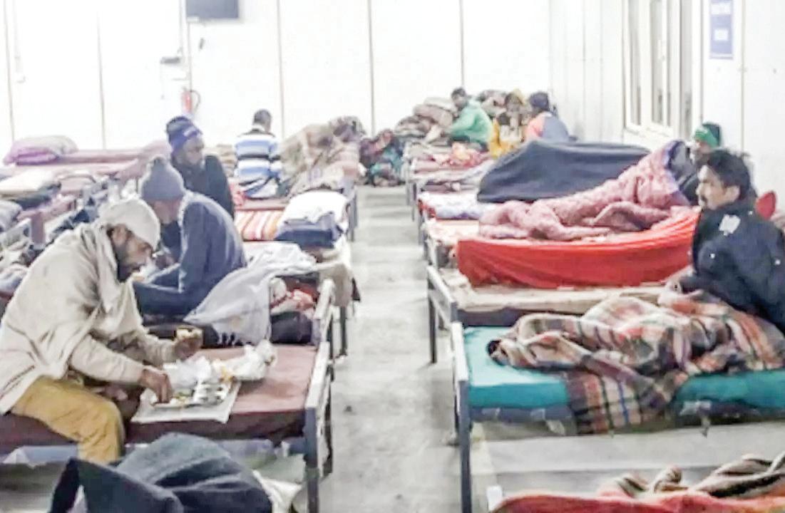 Delhi launches winter shelter plan
