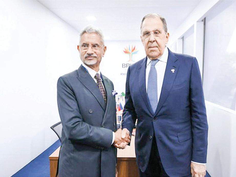 Lavrov-Jaishankar meet in Moscow ahead of Putin’s visit