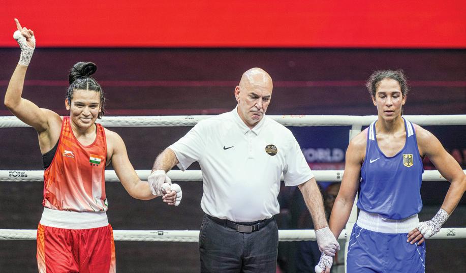 Left wrist broken, spirit unbroken: Boxer Arundhati returns stronger