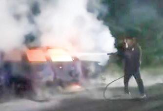 Newborn, doctor among 4 killed as ambulance catches fire in Gujarat