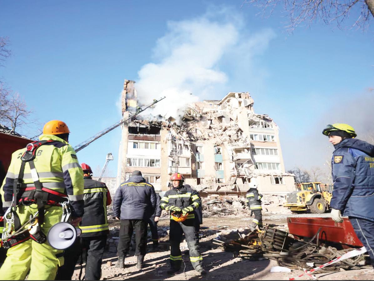 Russian missile barrage kills 20 in western Ukraine’s Ternopil