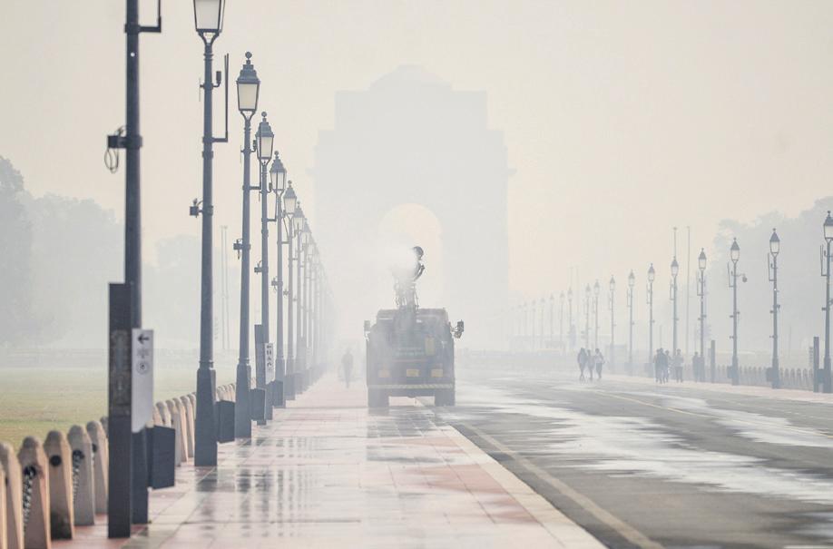 Delhi chokes again: AQI crosses 350 as smog blankets capital
