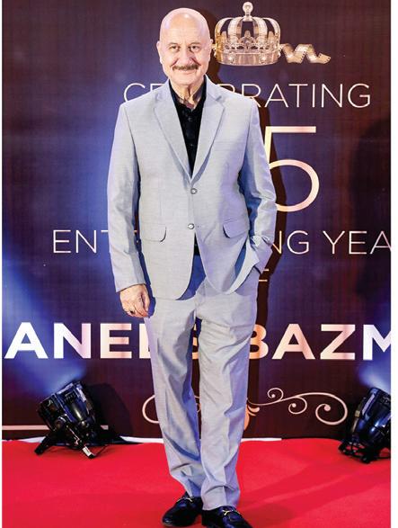 Anupam Kher looks forward to screening of three films at IFFI 2025