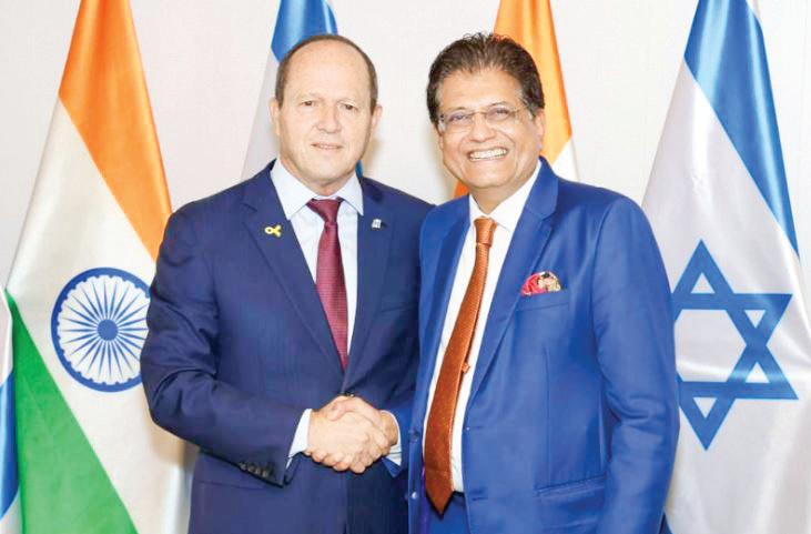 India, Israel sign Terms of Reference to begin Free Trade Agreement negotiations
