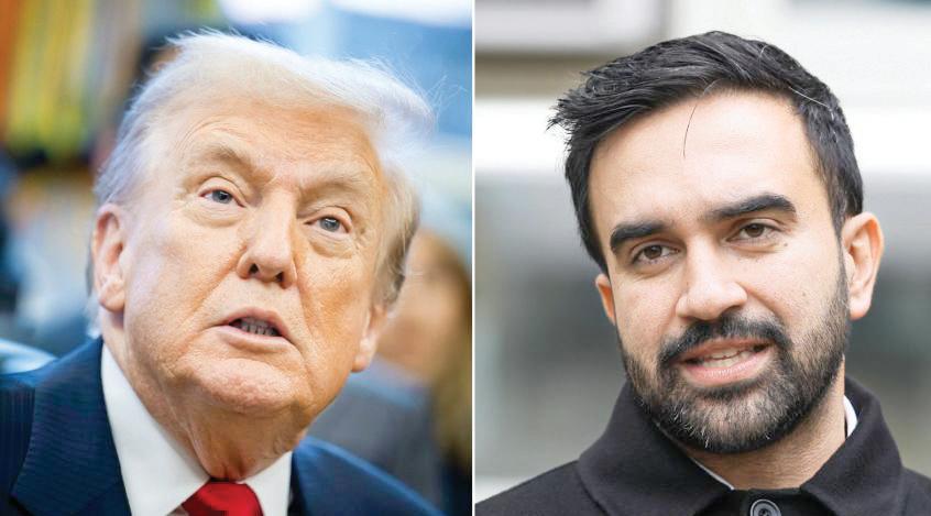 TRUMP TO MEET NYC MAYOR-ELECT MAMDANI