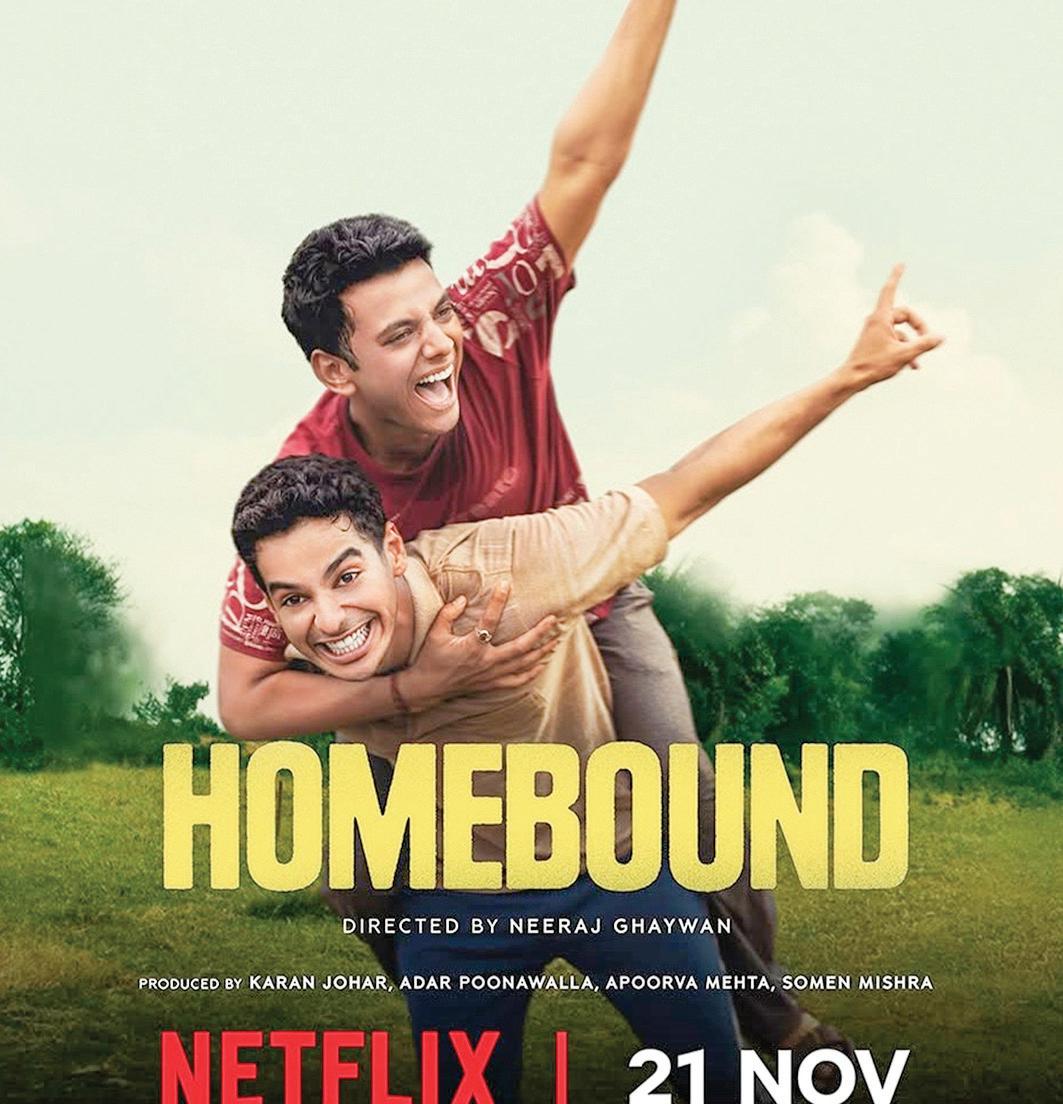 'HOMEBOUND' SET FOR NETFLIX RELEASE