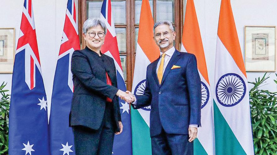 EAM welcomes Australian Foreign Minister Penny Wong