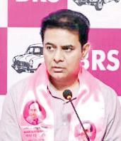 KTR accuses Revanth of Rs 5 lakh cr industrial land scam