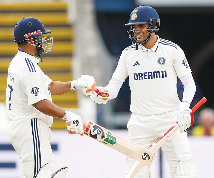 RISHABH PANT TO LEAD INDIA IN GUWAHATI TEST AS GILL MISSES OUT