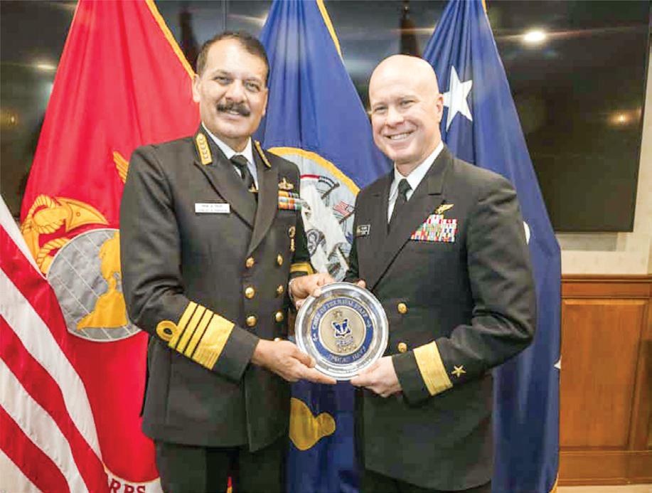 India, US boost naval cooperation as K Tripathi concludes Washington visit