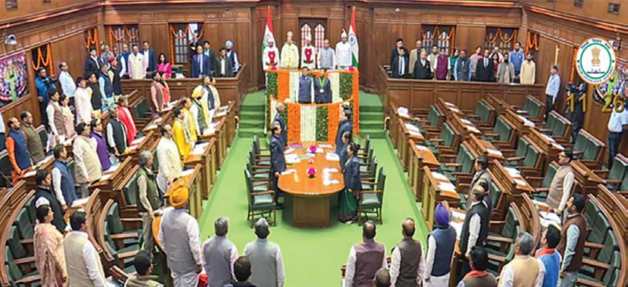 Delhi Speaker Vijender chairs high-level meeting ahead of 75th Constitution Day