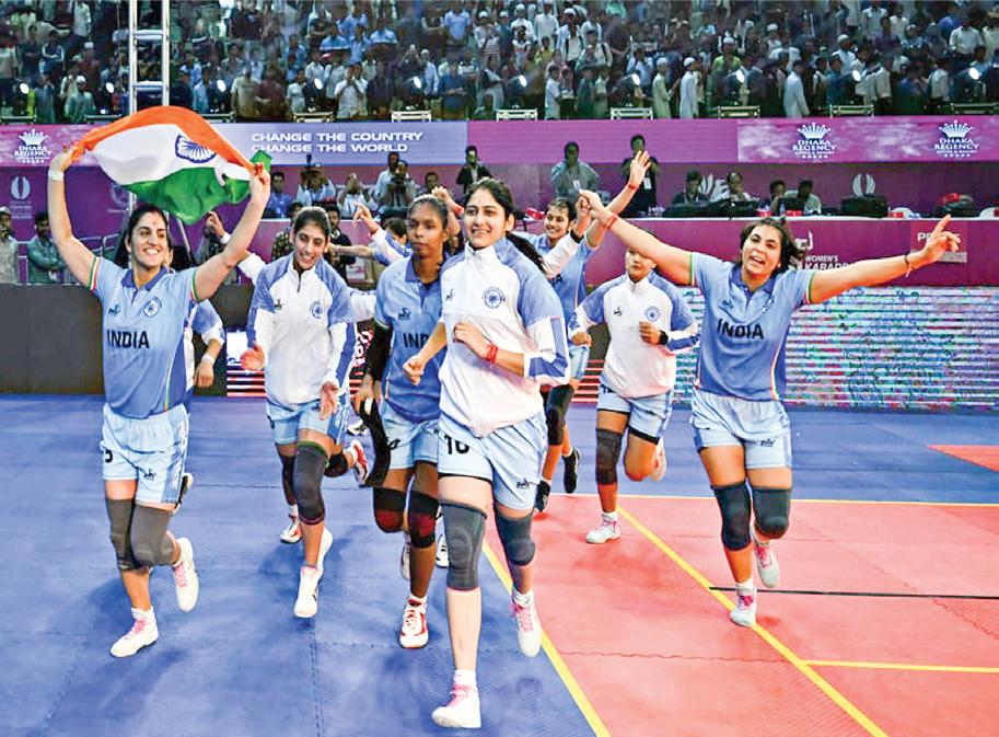 India clinch second consecutive Women’s Kabaddi World Cup title