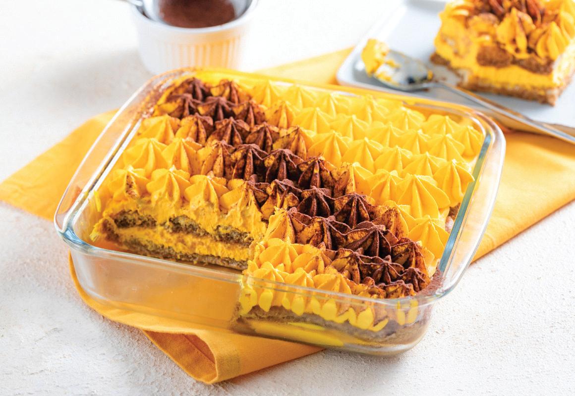 Fusion Winters: Gajar halwa cheesecake, sesame gelato & saffron tiramisu