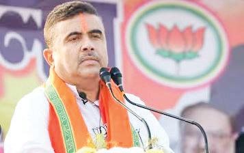 'TRINAMOOL MISUSING STATE POLICE FOR POLITICAL ENDS', SUVENDU TELLS EC