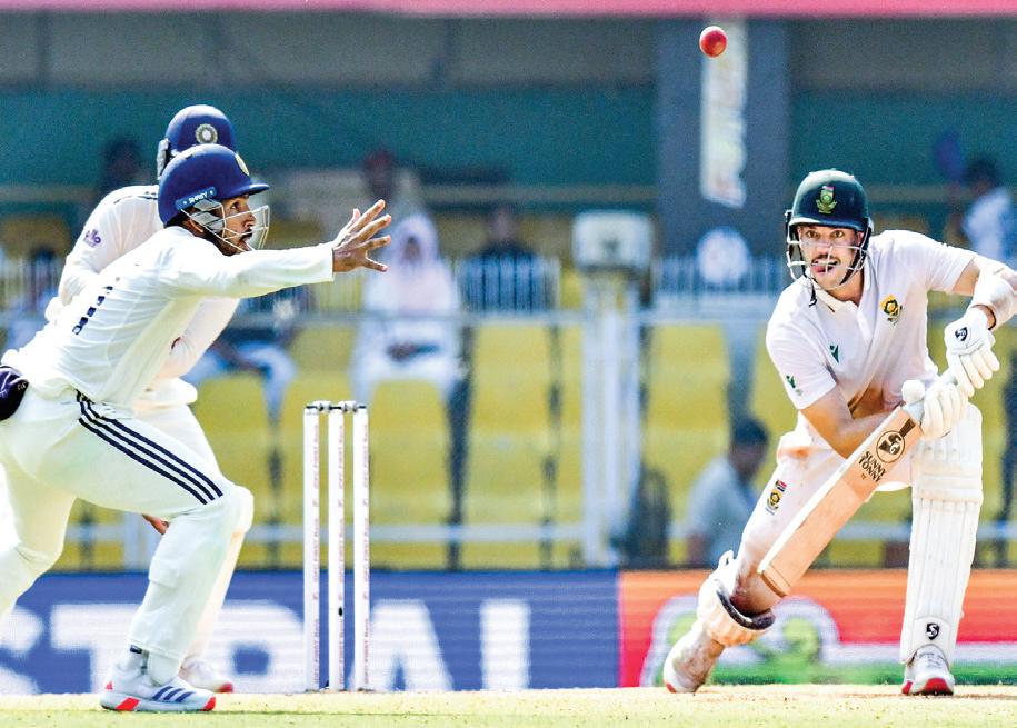 INDIA 27/2 CHASING 549, STARE AT DEFEAT IN GUWAHATI TEST