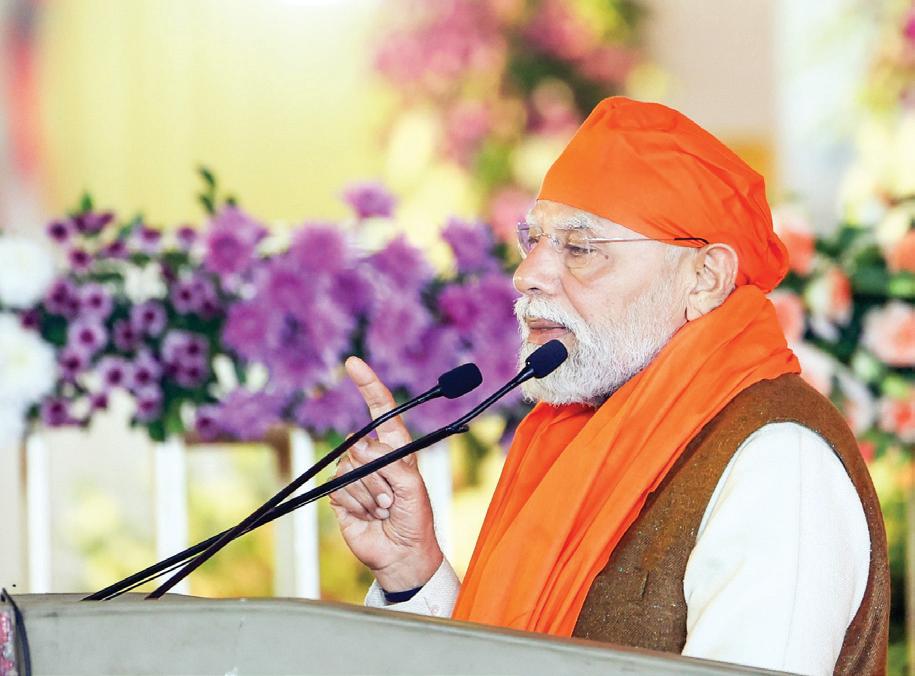 Modi marks 350th Shaheedi Diwas of Guru Tegh Bahadur in Kurukshetra