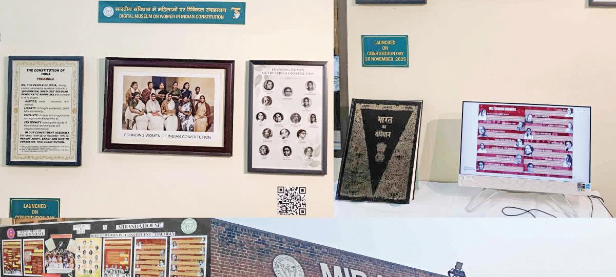 Miranda House unveils digital museum honouring women Constitution makers