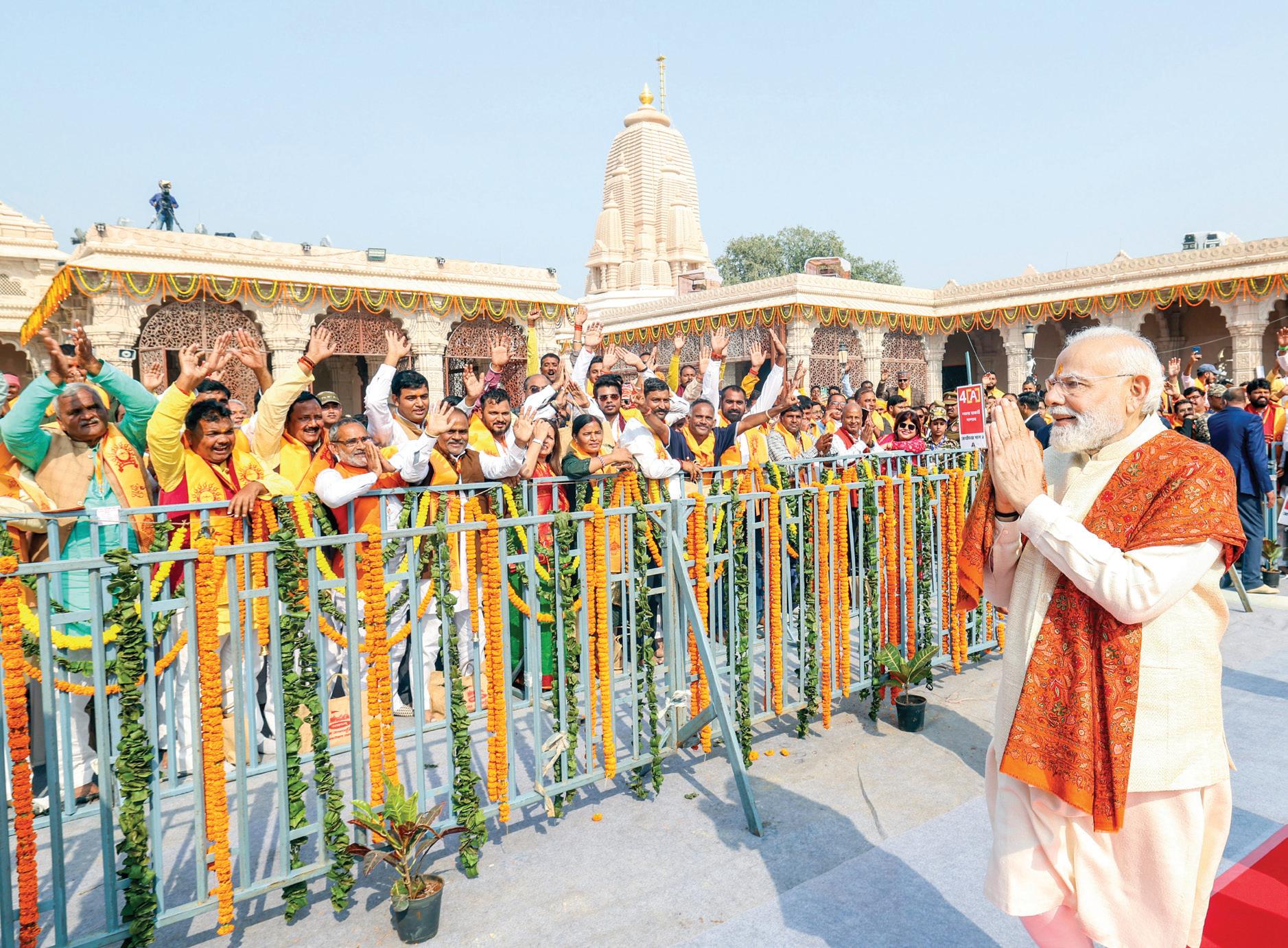 NARENDRA MODI: THE LEADER WHO RETURNED AYODDHA TO ITS GLORY