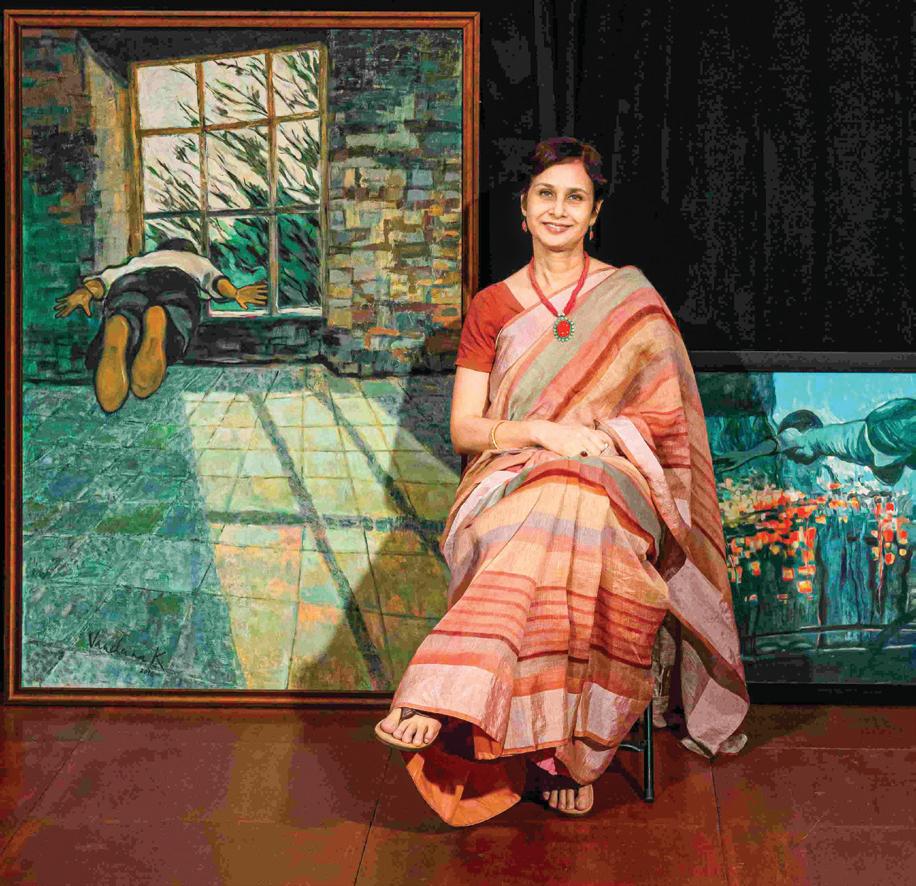 A Woman’s journey in colour and reflection