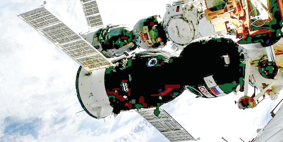 U.S.-Russian crew launches Soyuz mission to ISS