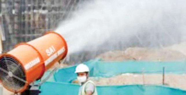 DMRC deploys 82 anti-smog guns across construction sites