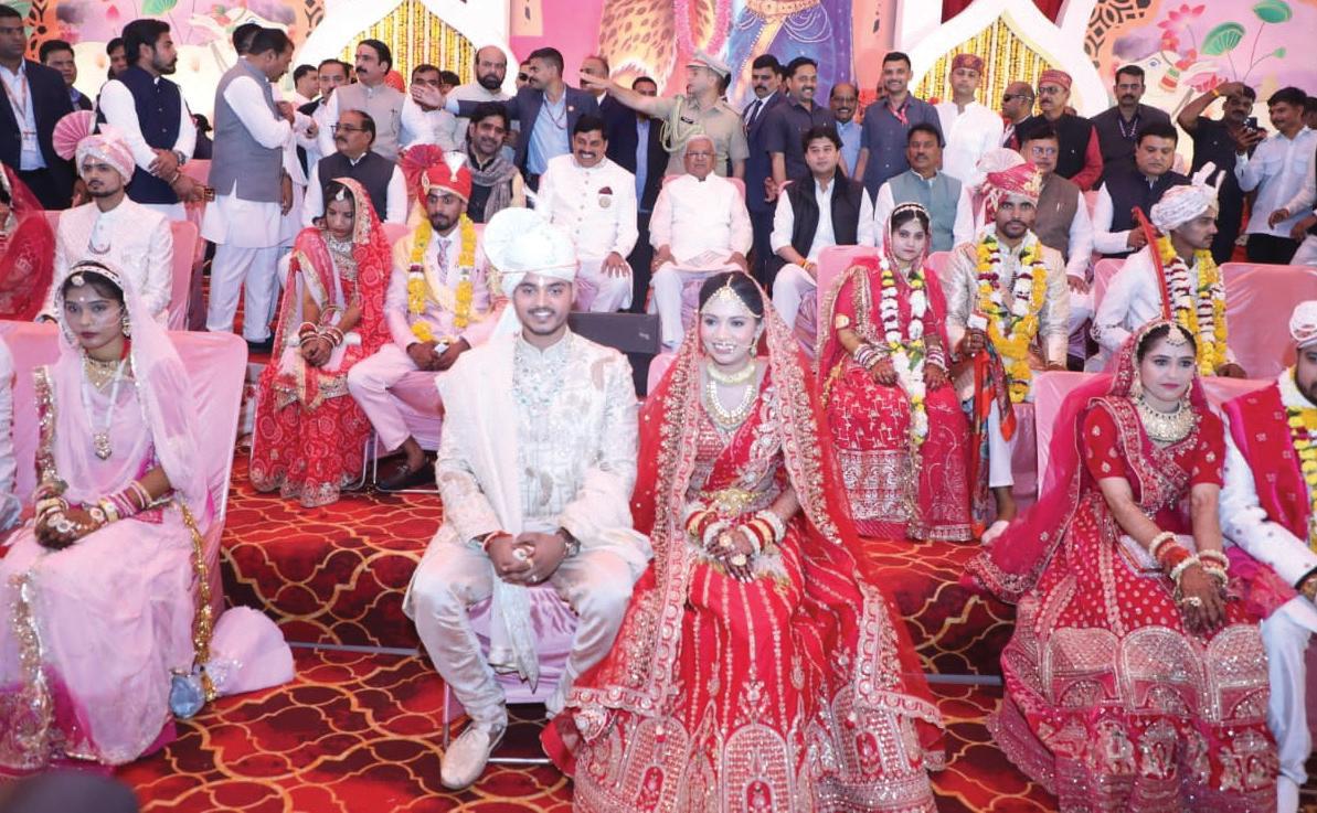 A 'divine wedding': CM's son ties knot alongside driver's son in Ujjain