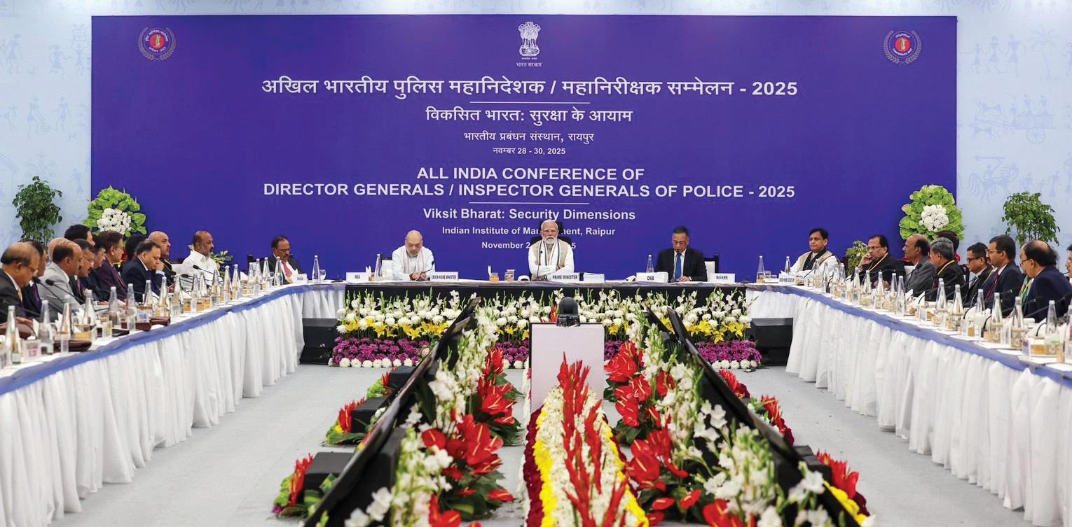 PM STRESSES POLICING REFORMS, USE OF Al, 'FUTURE-READY’ FORCE