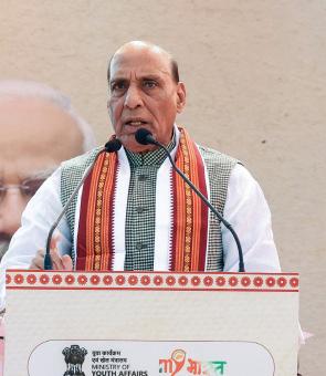 We aim to achieve Rs 3 lakh cr defence production & Rs 50K cr exports by 2029: Rajnath