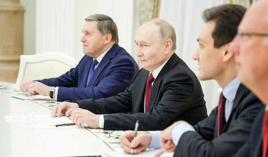 Europeans accuse Putin of feigning interest in peace after talks with US envoys