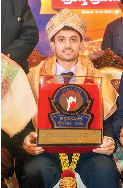 Karnataka awards Kreeda Ratna to Gowtham and Chaithra