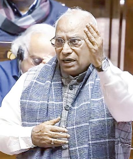 Kharge blames Centre as Rupee crashes to record Rs 90