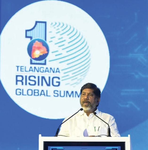 Bhatti bats for inclusive, climate aligned development for Telangana