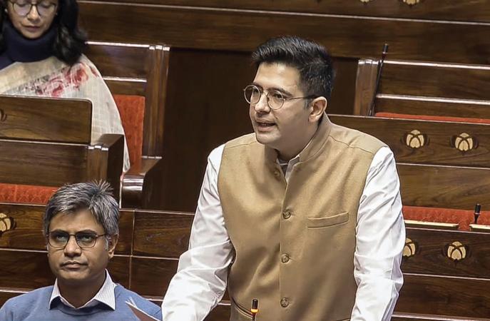 Raghav Chadha calls highway toll collection 'organised loot' in Rajya Sabha