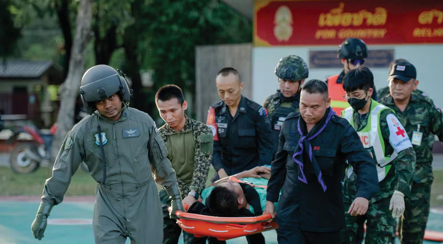 THAILAND LAUNCHES AIRSTRIKES ALONG THE BORDER WITH CAMBODIA