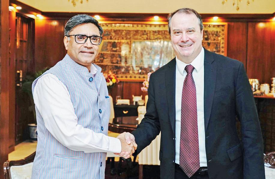 Foreign Secretary Misri meets US Deputy Trade Representative