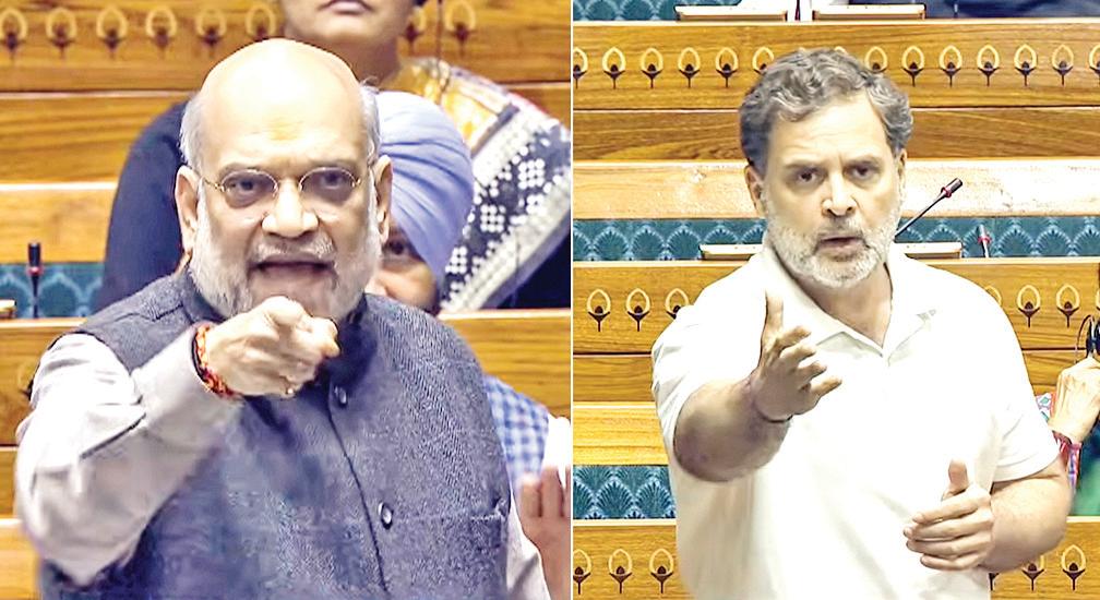 Shah schools Oppn in LS, dismantles ‘Vote Chori’ allegations