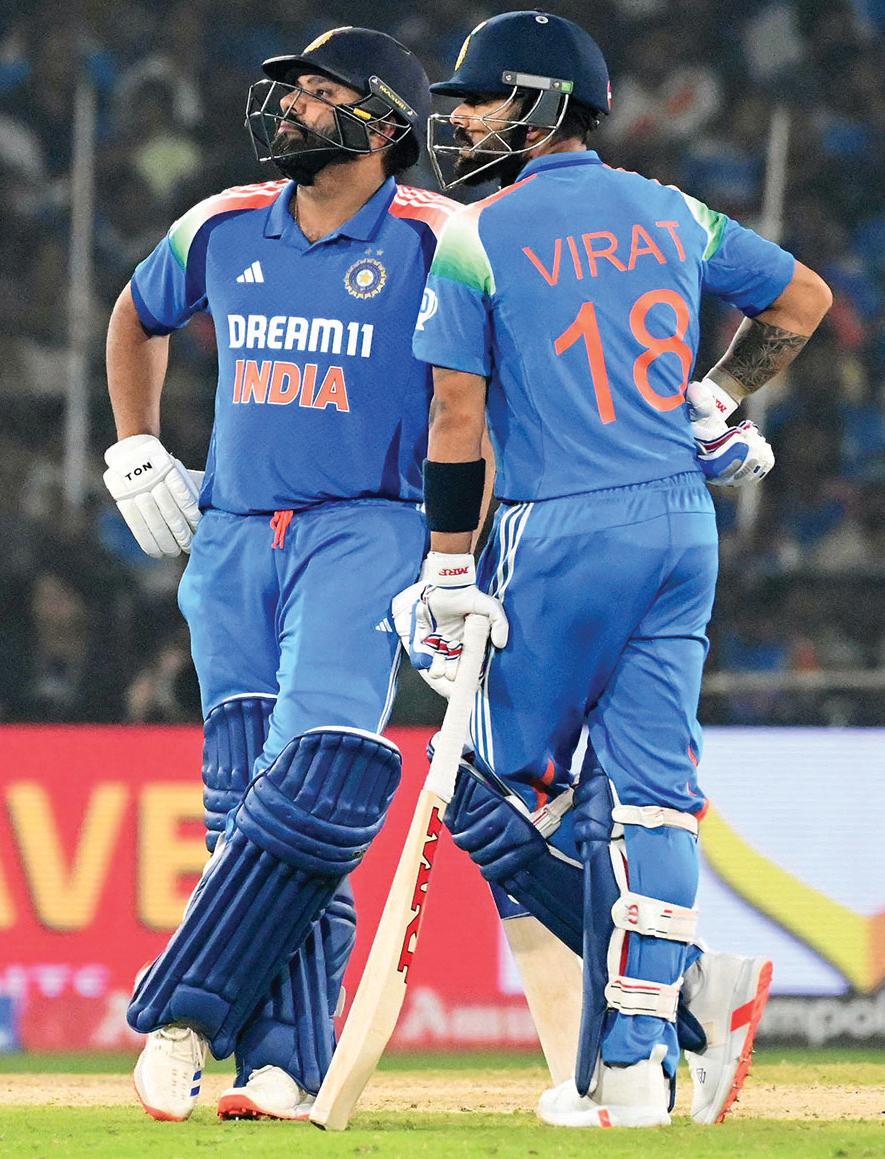 VIRAT KOHLI CLOSES IN ON ROHIT SHARMA FOR ODI NO.1 SPOT
