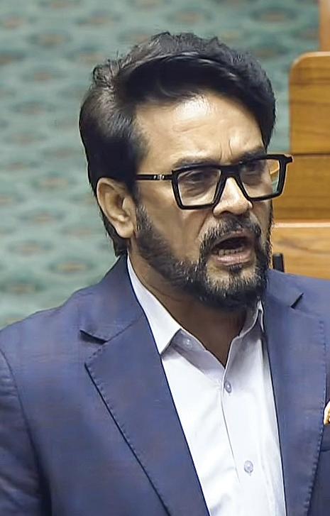 BJP's Anurag Thakur accuses DMK-led TN govt of 'crushing' sentiments of Hindus