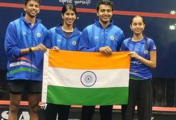 Historic breakthrough: India crush Egypt to enter maiden Squash World Cup final
