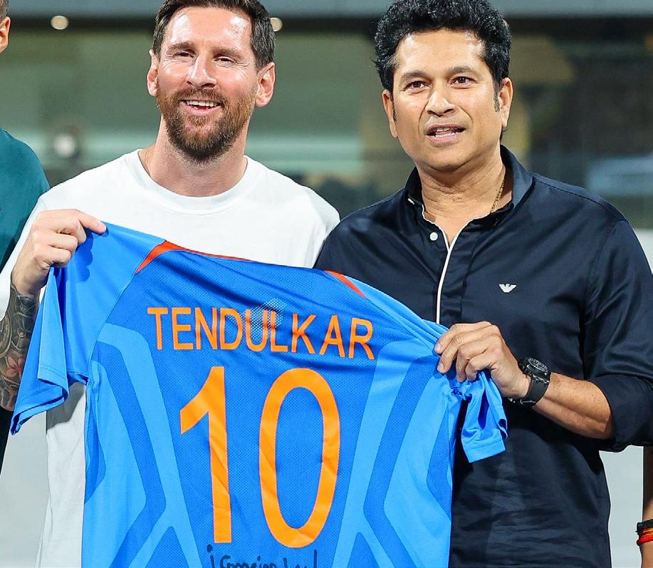 Messi, Tendulkar come together as Wankhede adds another glorious chapter