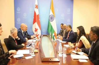 India, Georgia review bilateral relations at 8th Foreign Office Consultations