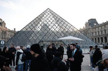 France's Louvre museum closed as workers begin rolling strike