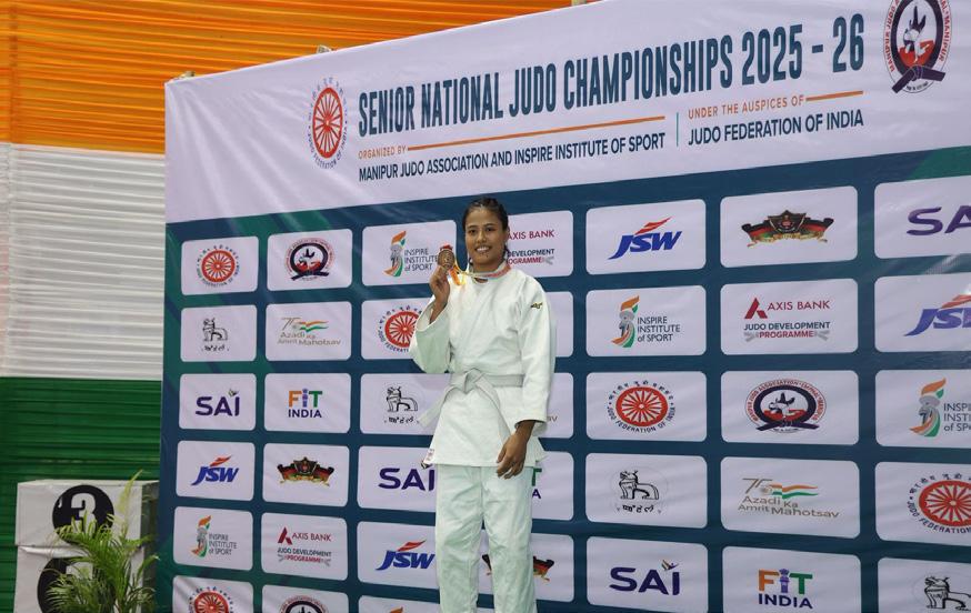 Kalpana Devi stuns rivals to win National Judo gold