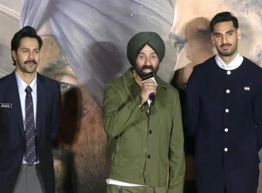 TEARY SUNNY DEOL'S FIRST APPEARANCE AFTER DHARMENDRA DEMISE