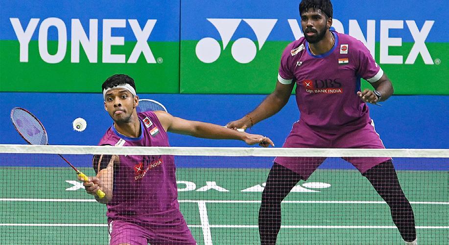 Satwik-Chirag lone Indian entry at World Tour Finals