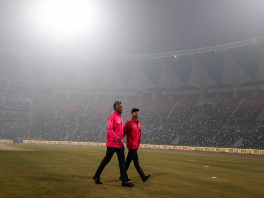 INDIA-SOUTH AFRICA FOURTH T201 ABANDONED DUE TO FOG