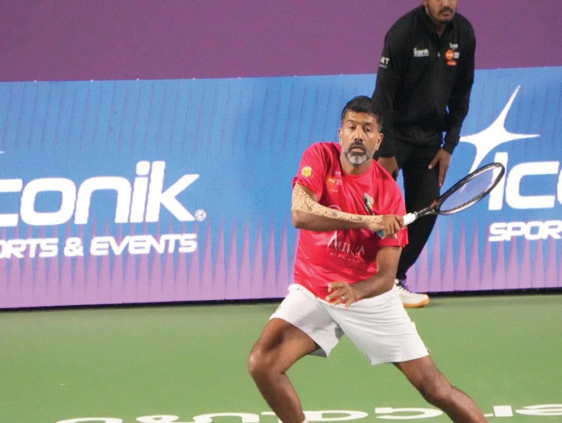 Bopanna, Medvedev shine as WTL begins in India
