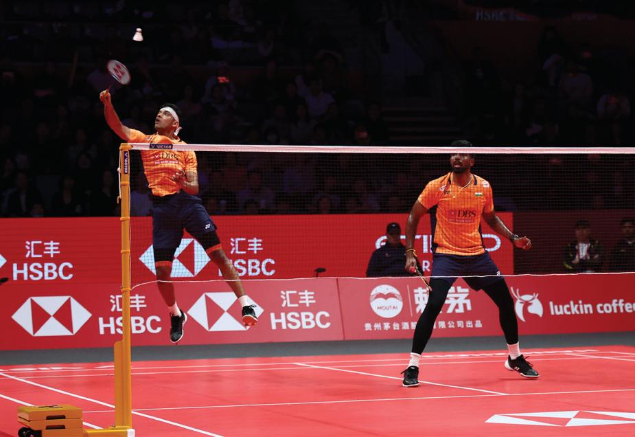 Satwik-Chirag surge towards semifinals at BWF Tour Finals